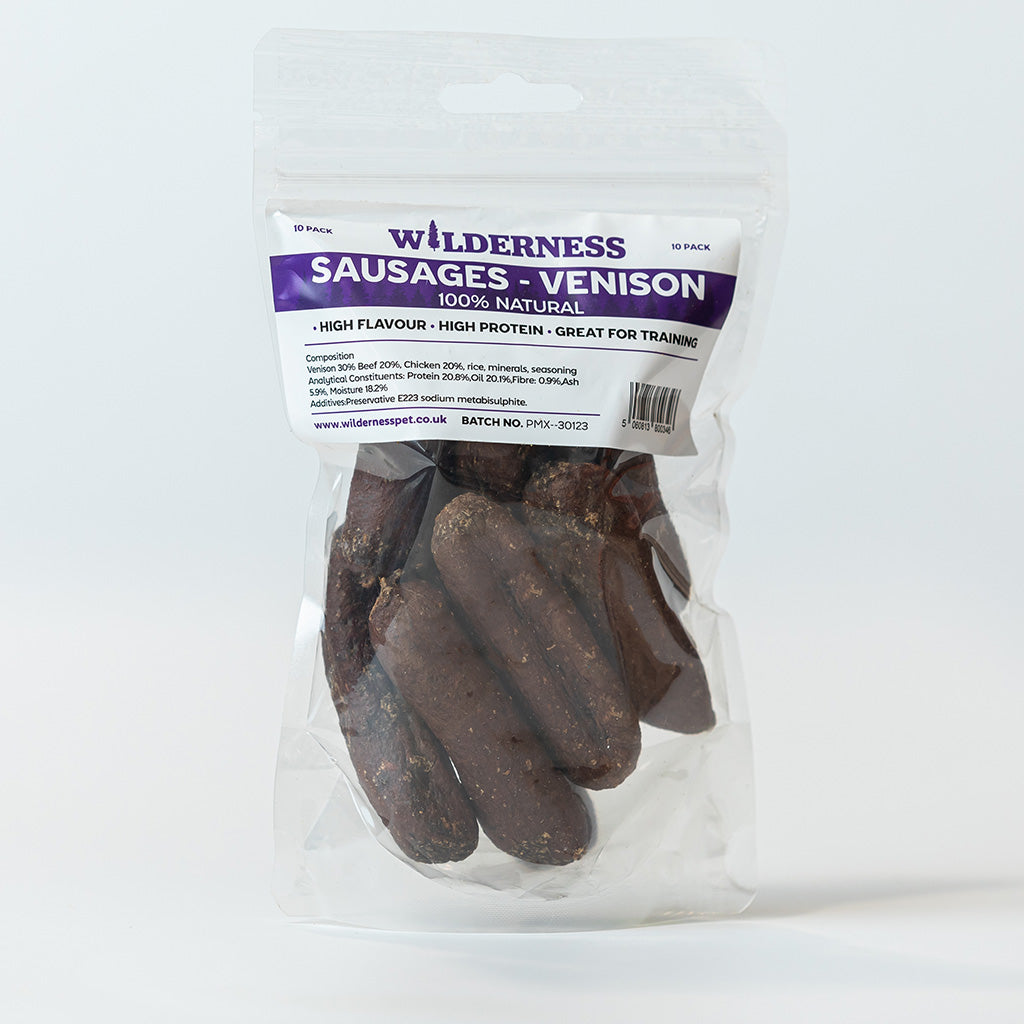 Wilderness Sausages 10 Pack - Venison